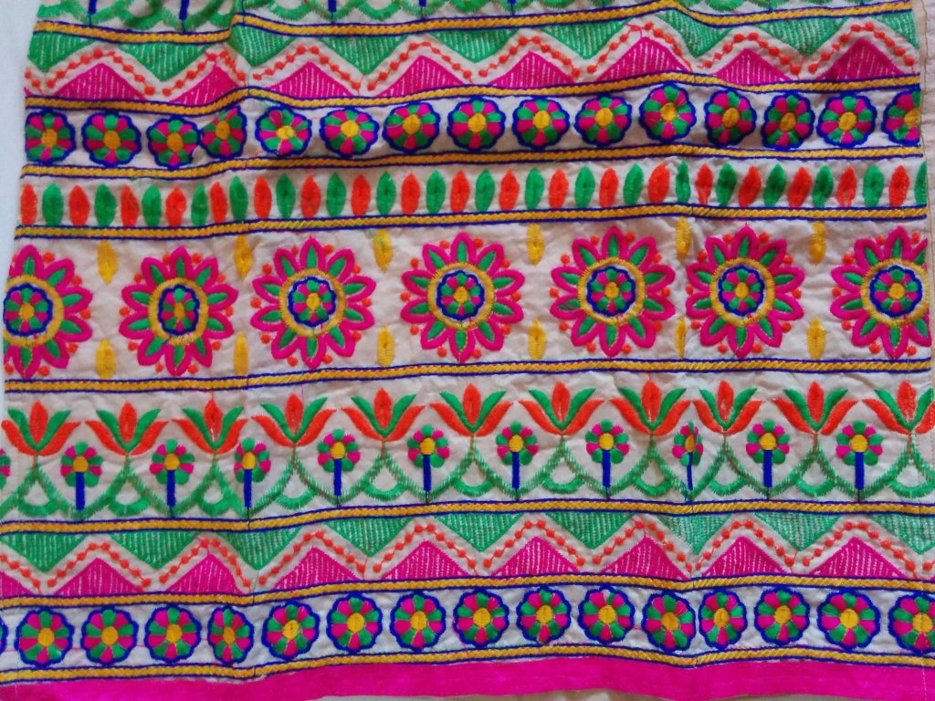 Jetpur Dress fabric design
