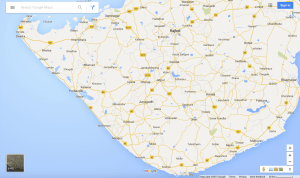 Gujarat - The route along the coast