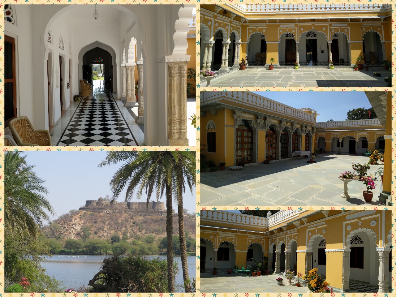 Devisree Deogarh, Mosaic corridor, The Haveli