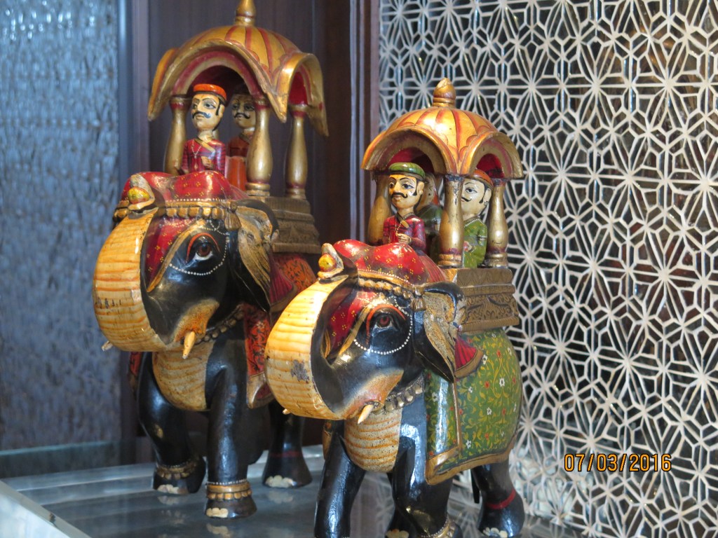 Royalty on an elephant