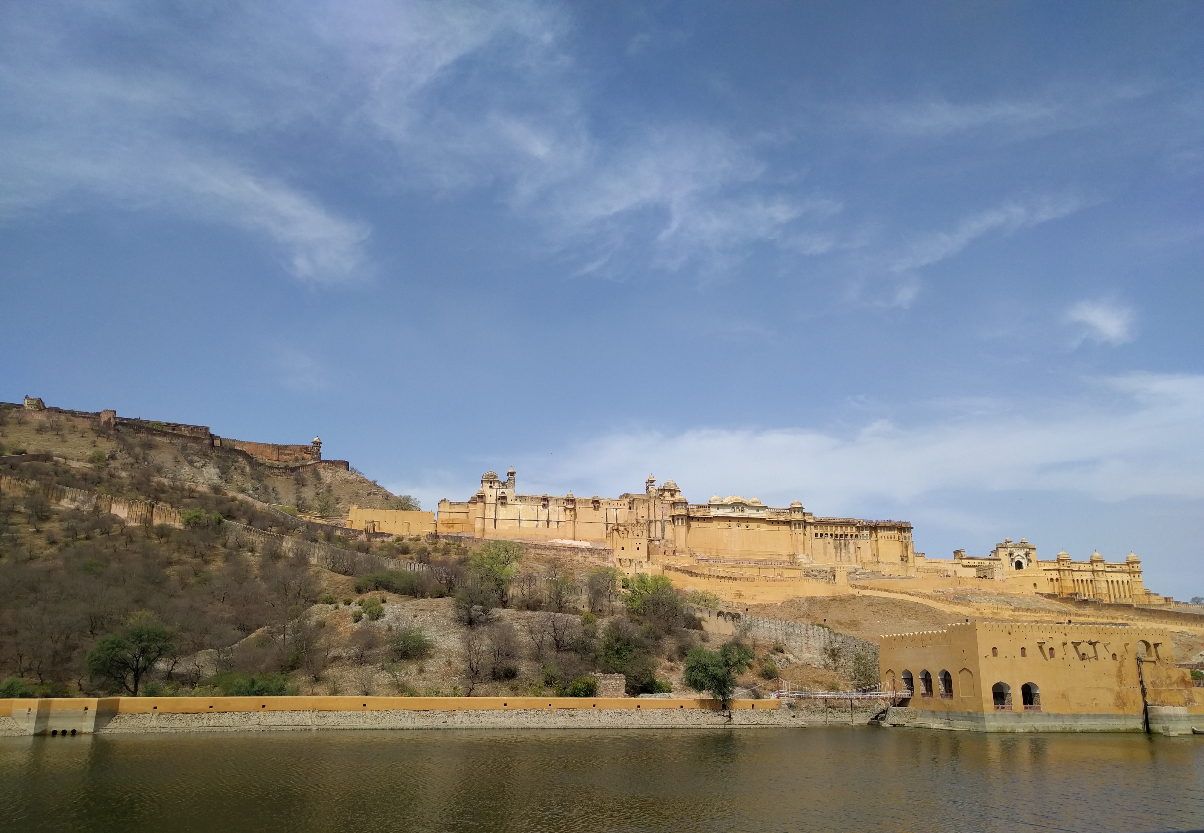 Amer Fort and Maota Lake