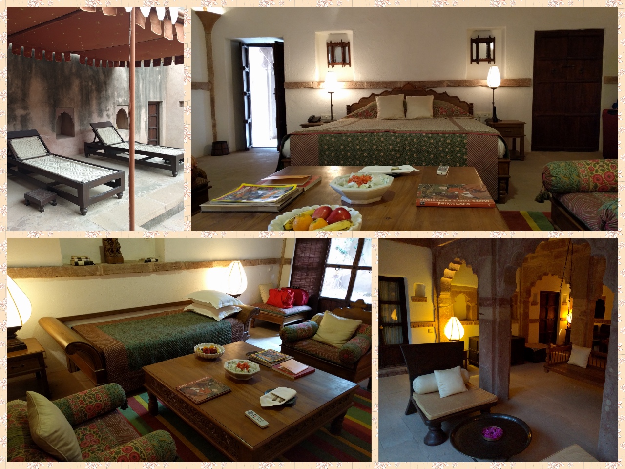 Living area, Bedroom and relaxing chairs