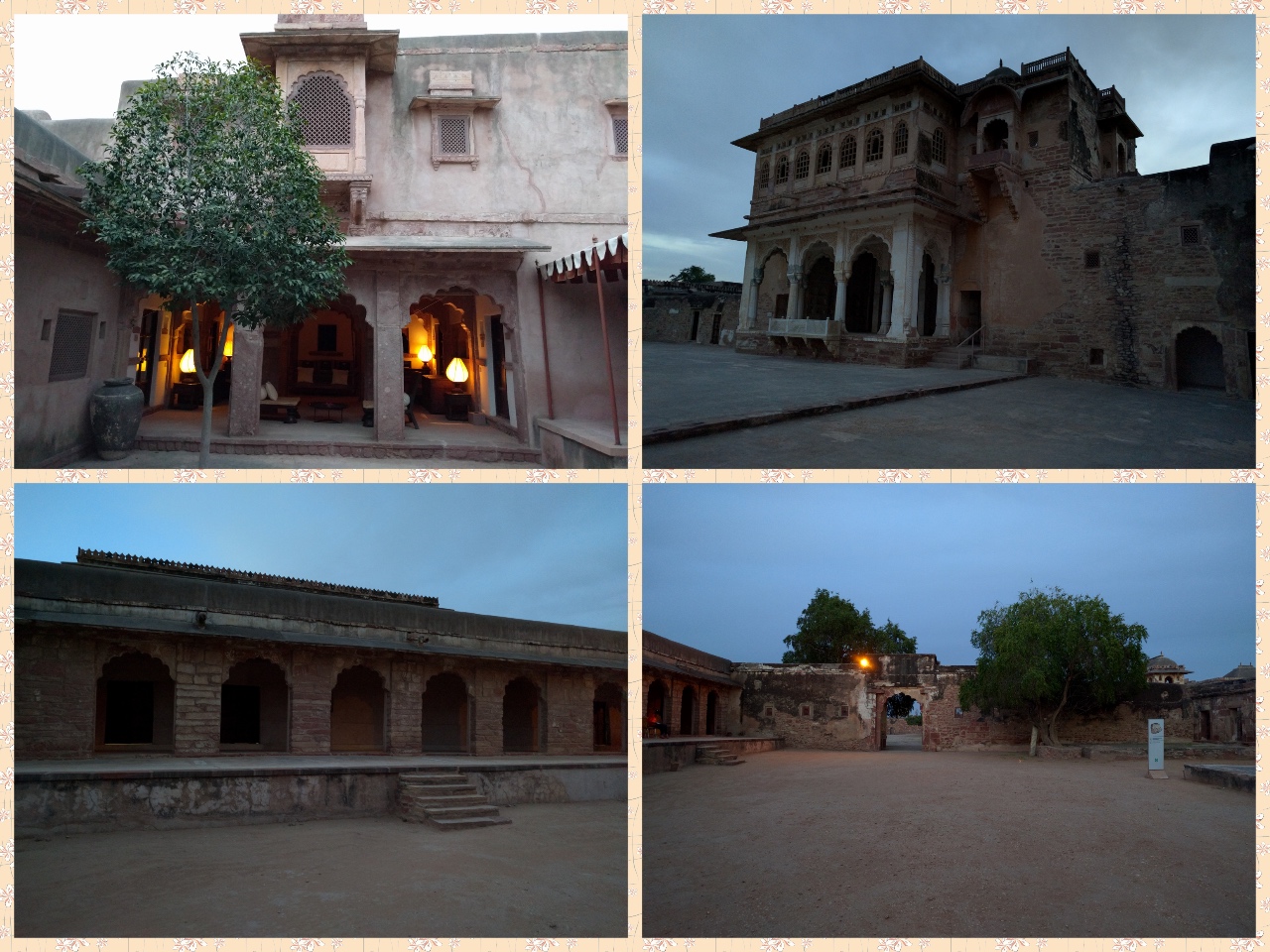 Structures within the Haveli area