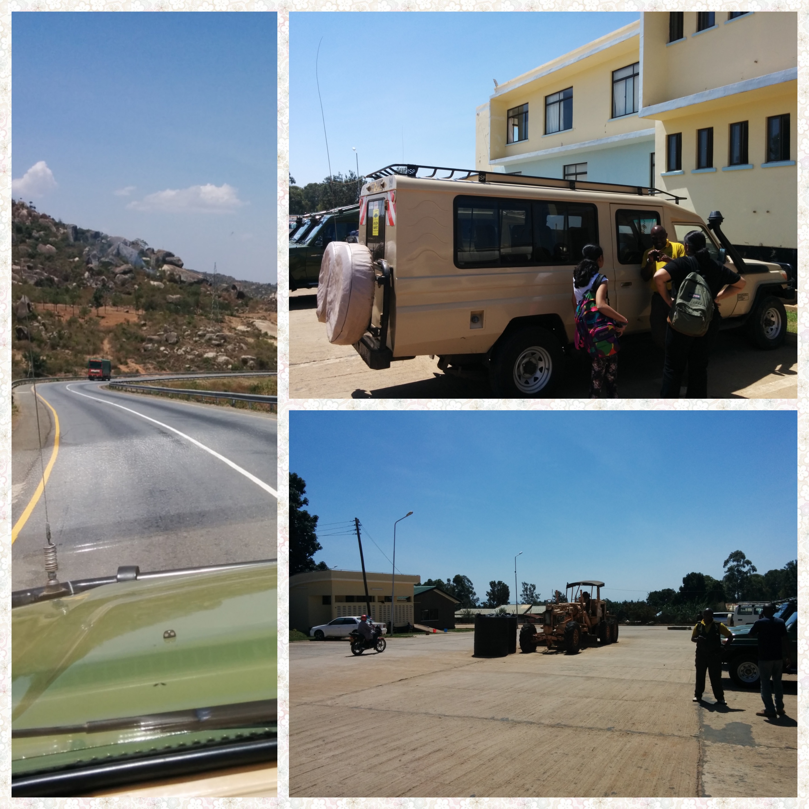 Isabania border crossing. Tanzanian immigration building