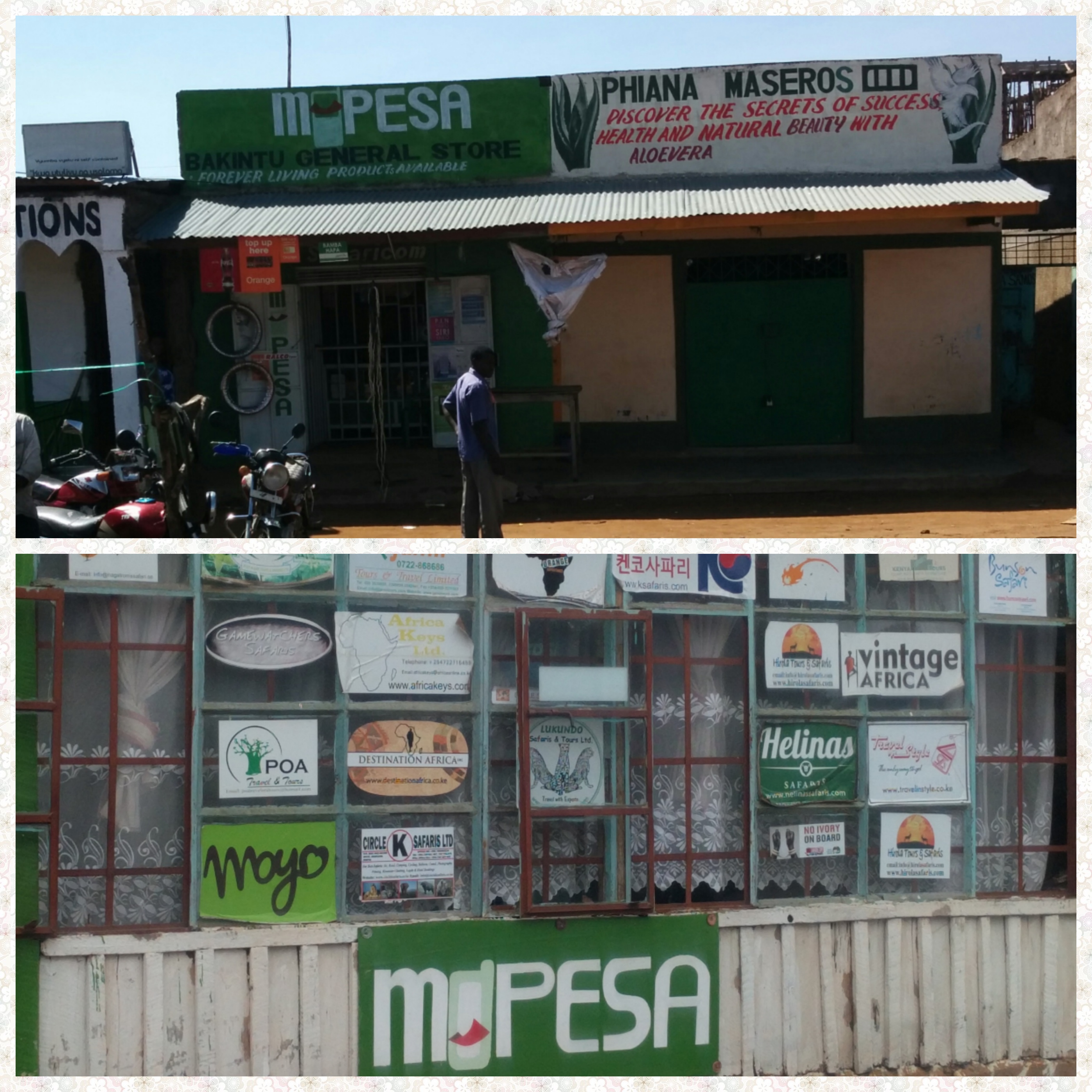 M-Pesa shops across East Africa