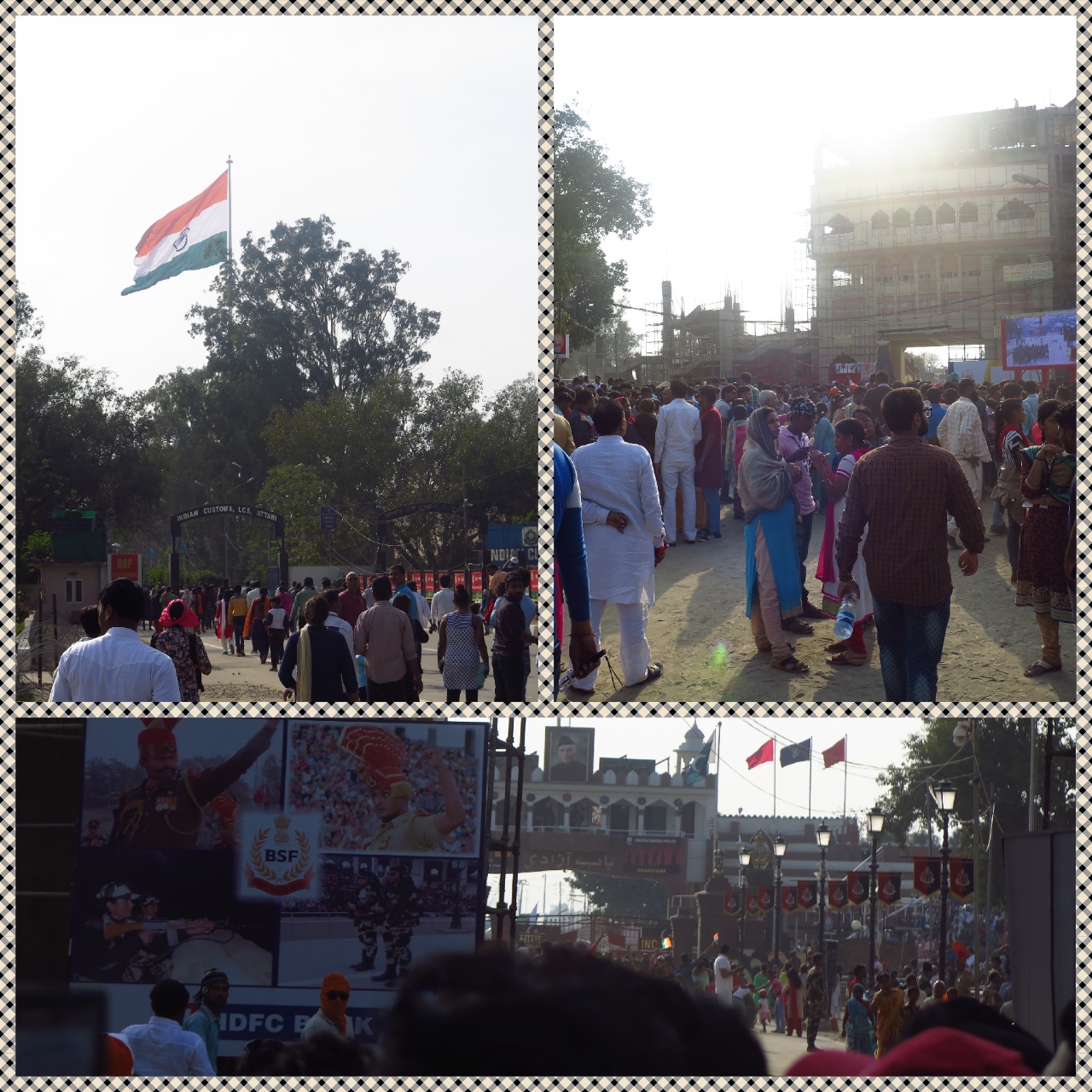 Attari Wagah border images