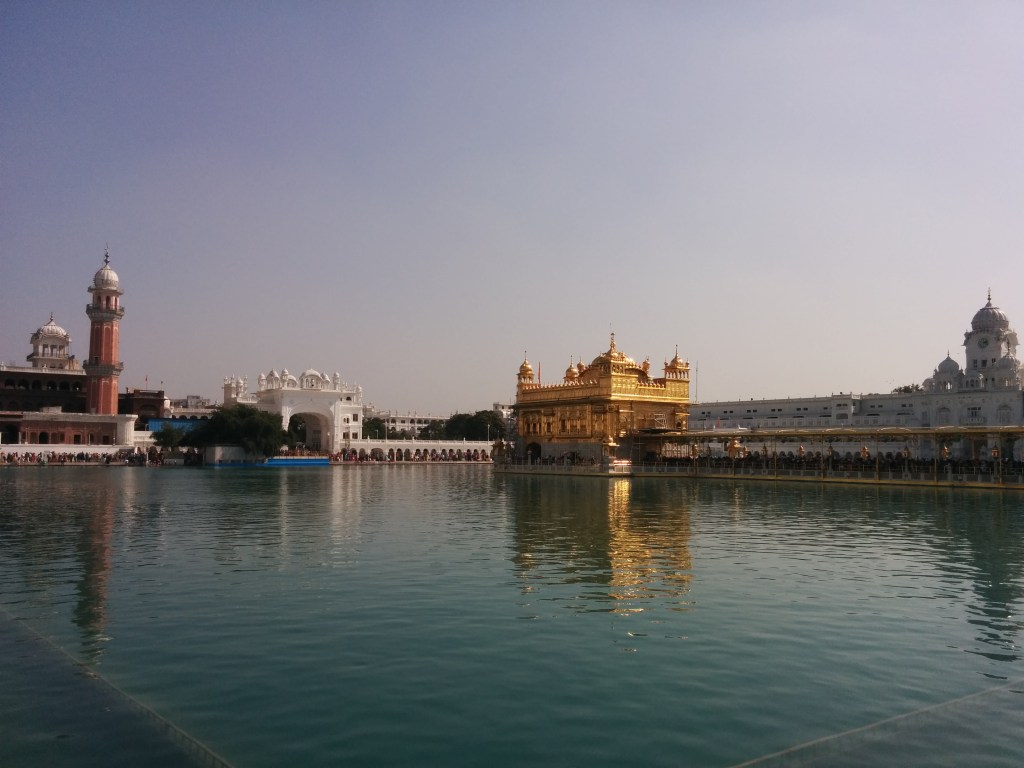 View of The Golden Temple and the Amrit Sarovar