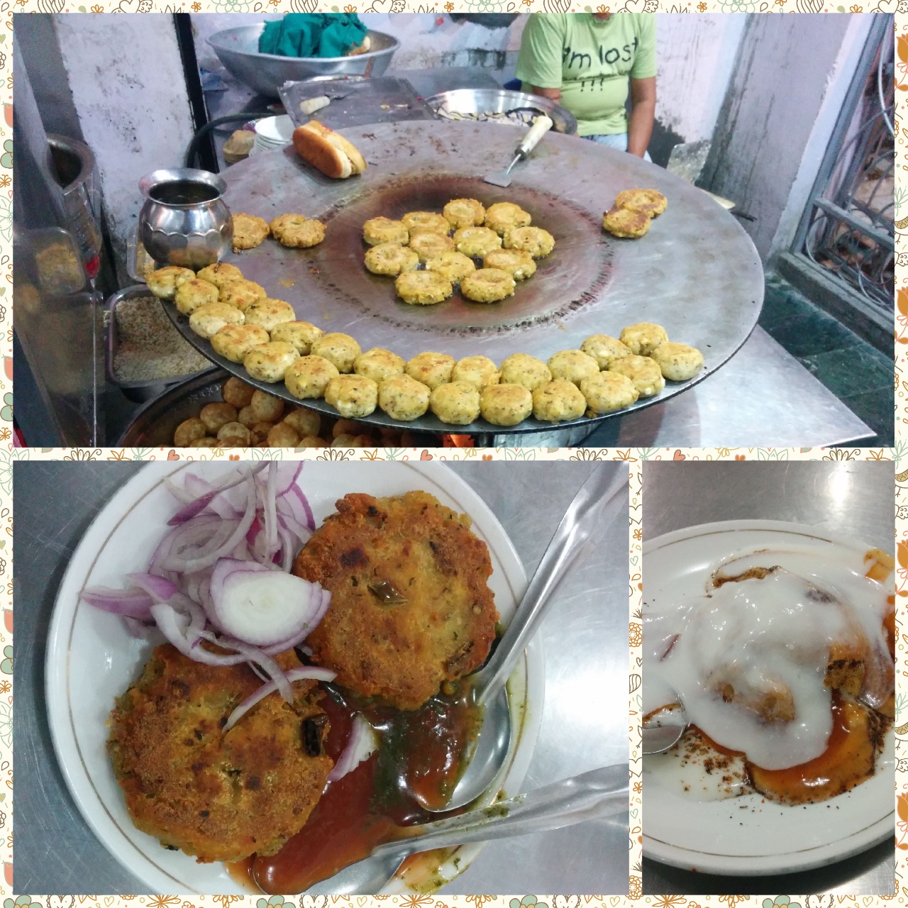 Aloo tikkis, bun tikkis and Dahi Bhallas are popular chaats in the North of India
