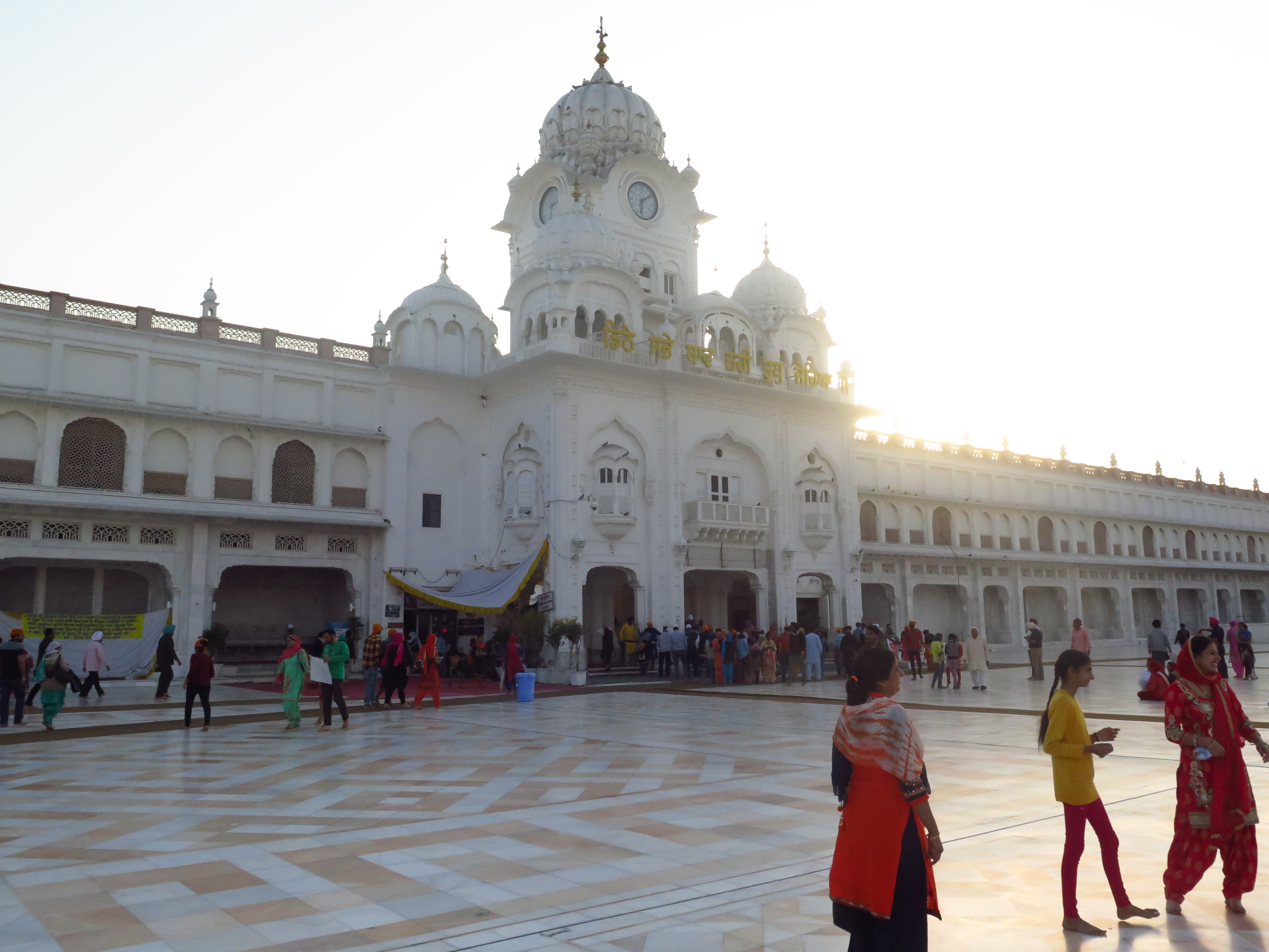 Chowk Ghanta Ghar (Clock Tower) entrance to the Darbar Sahib / Golden Temple