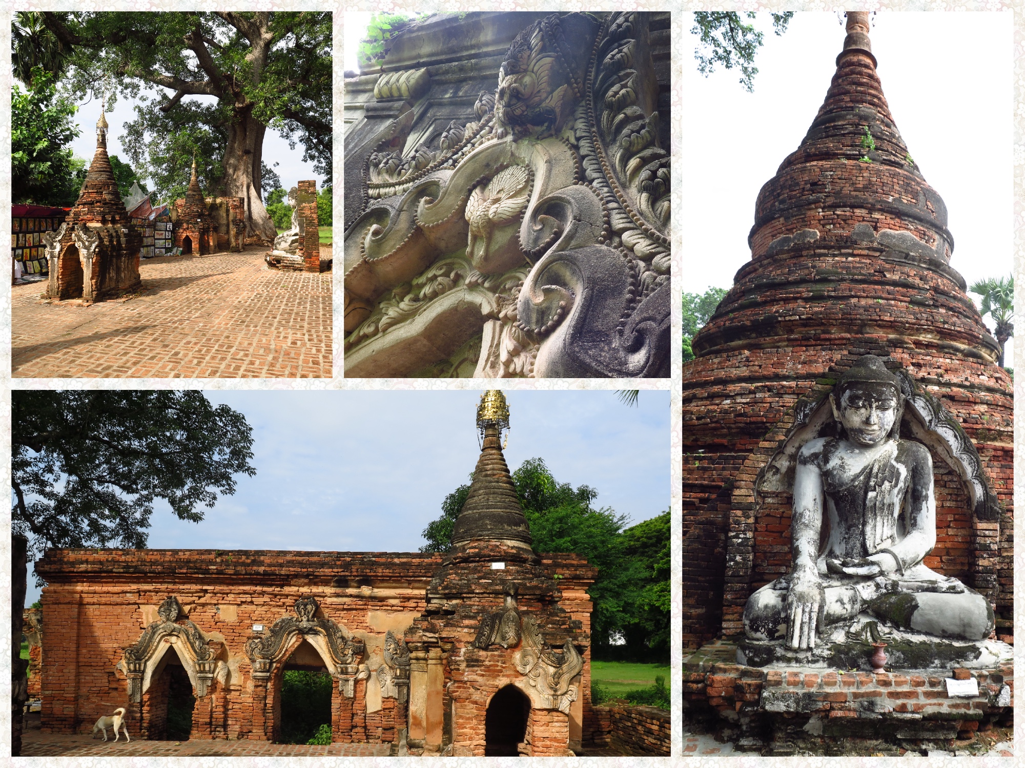 Assembly halls with multiple bays, windows and columns are said to be thematically similar to Siamese assembly halls of Ayutthaya (Courtesy - www.orientalarchitecture.com)
