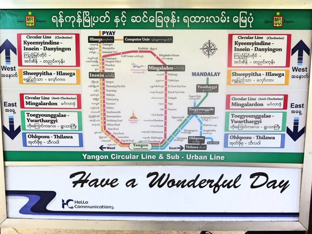 The Yangon Circular Railway May