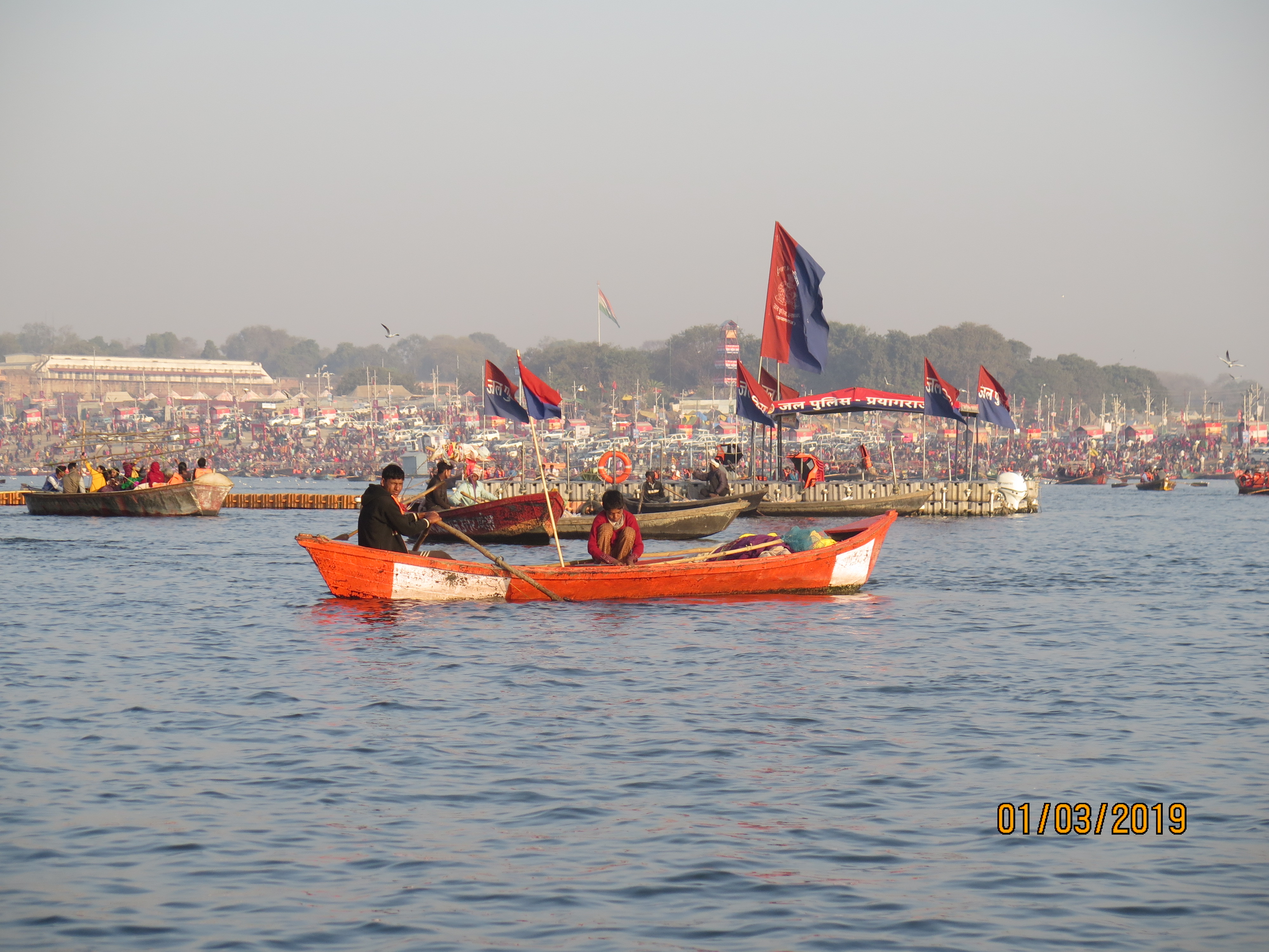 There was adequate police presence on the waters and the invisible eye to watch over the crowds