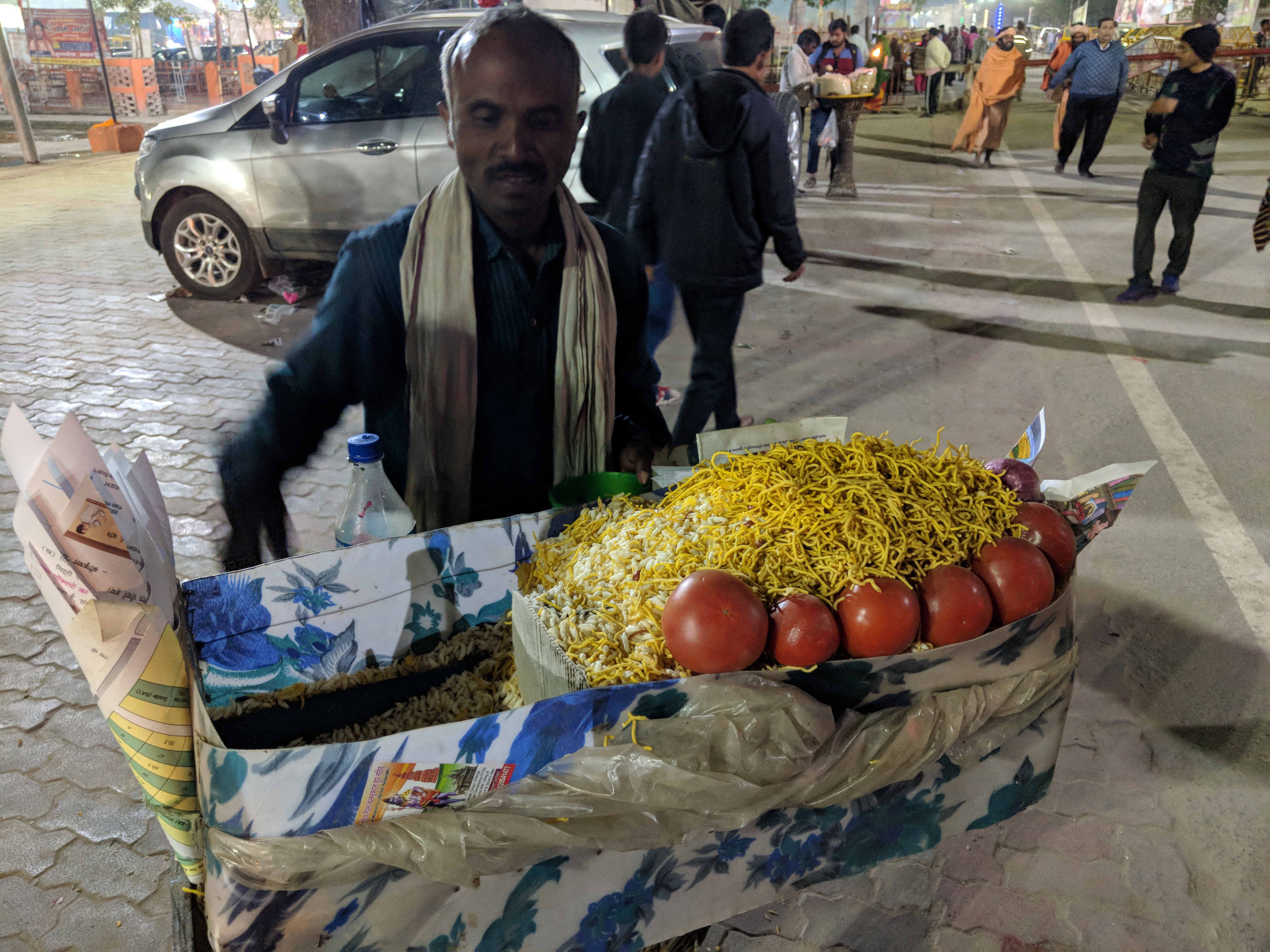 A bhel thelawala